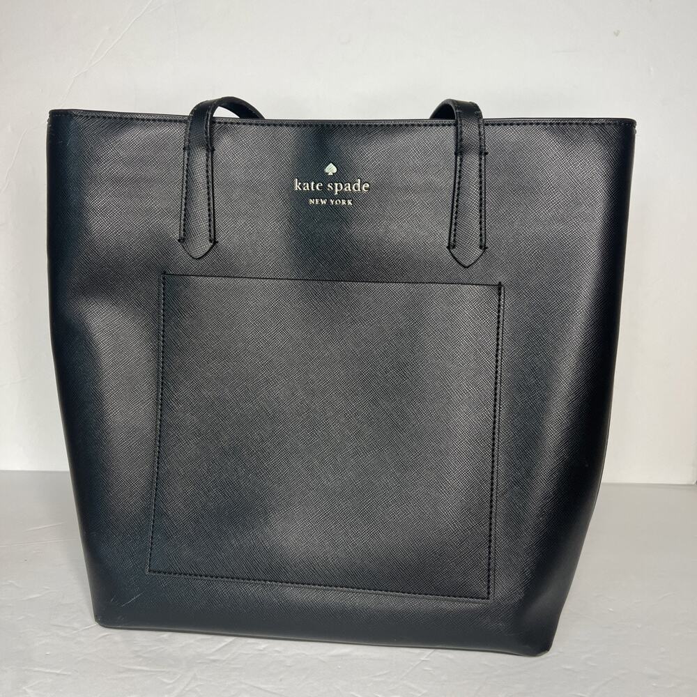 Kate Spade New York Daily Large Tote Black Saffiano K8662 $359 Retail